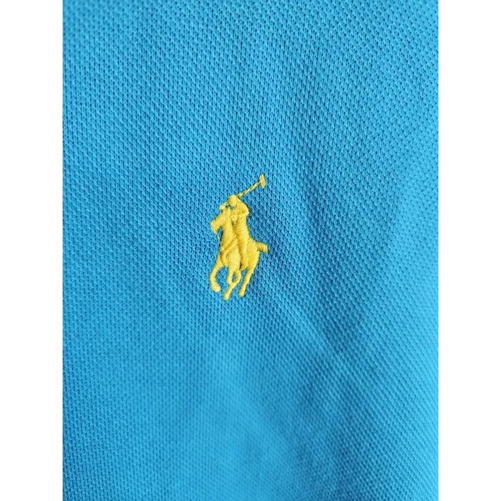 Polo Ralph Lauren Men's Colorblock Half Zip Drawstring Hoodie Large